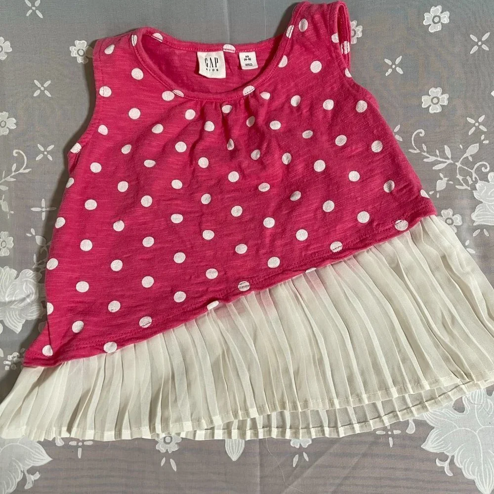 GAP Kids Tee Shirt Top Girls Gapkids Summer Spring Youth Size XS (4-5) - Picture 2 of 6